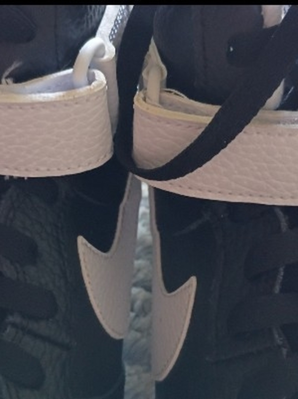 Nike Men’s Black and White High-Top Athletic Sneakers - Picture 7 of 11